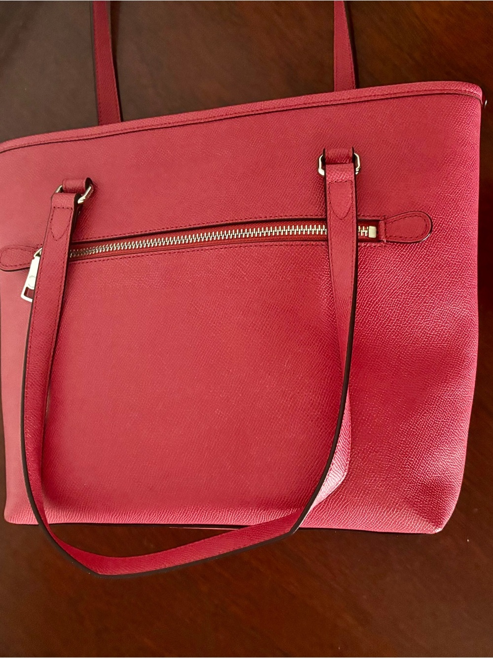 Coach Pink City Zip Tote with Dual Straps - Picture 4 of 7